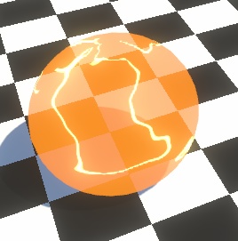 ビリビリ帯電シェーダー【URP版】