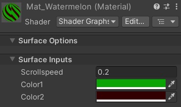 水、スイカ(?)シェーダー【URP版】
