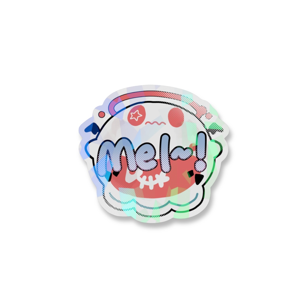 めるたまのキラキラシール