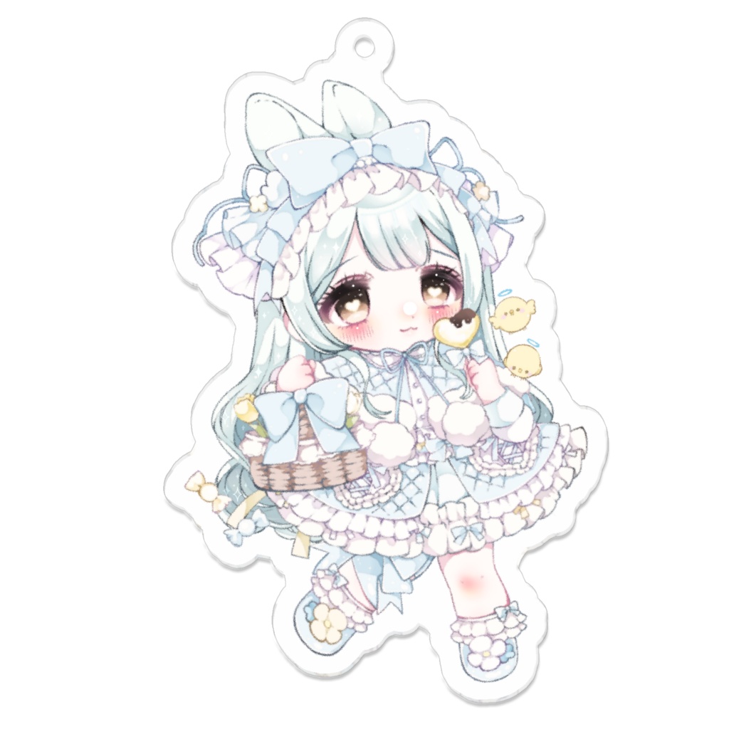 バニーましろんアクキー