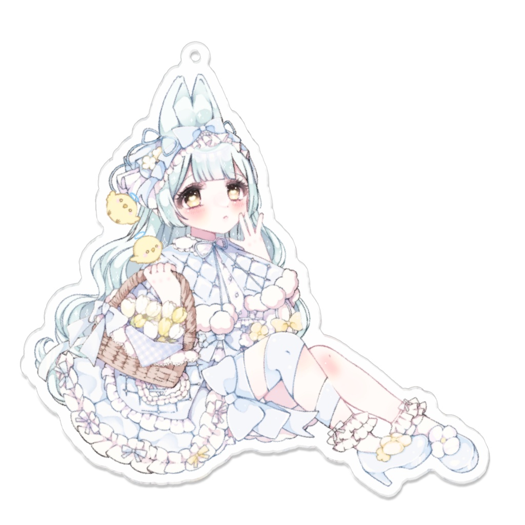 バニーましろんアクキー