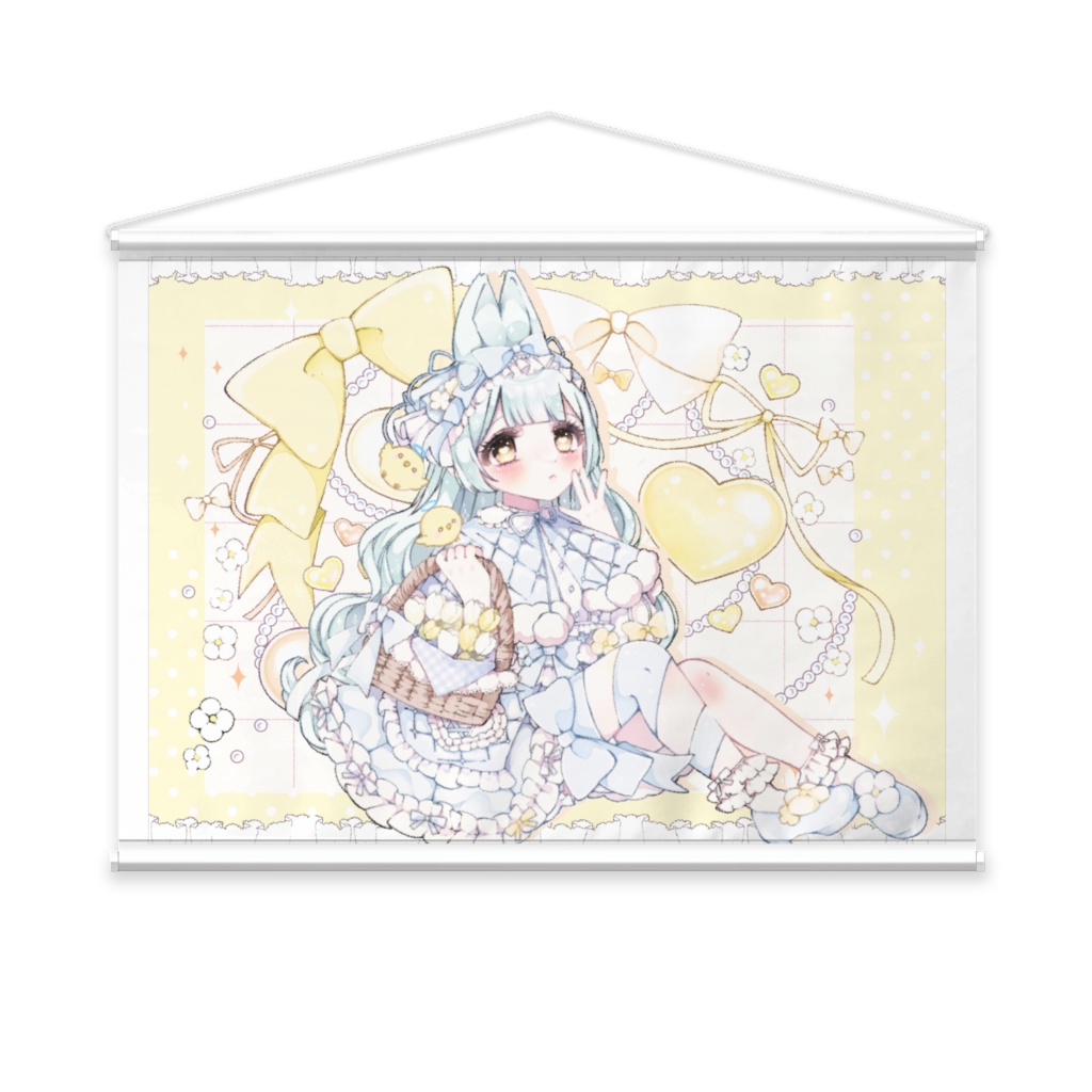 バニーましろんタペストリー