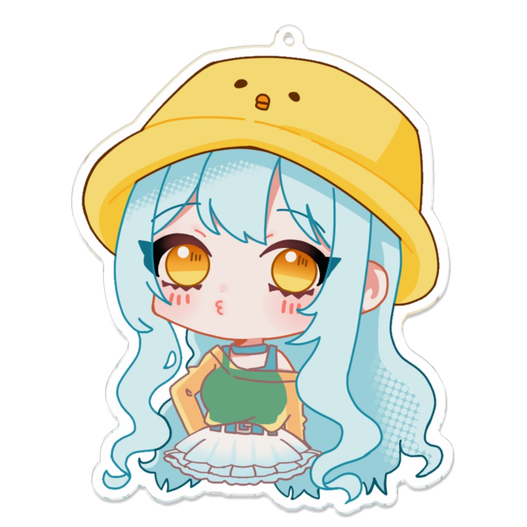 星海ましろん冬衣装アクキー