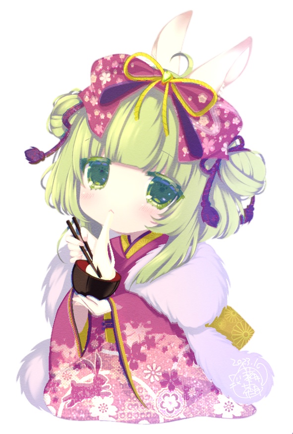 うさみみなごみお年賀ver.きーほるだー