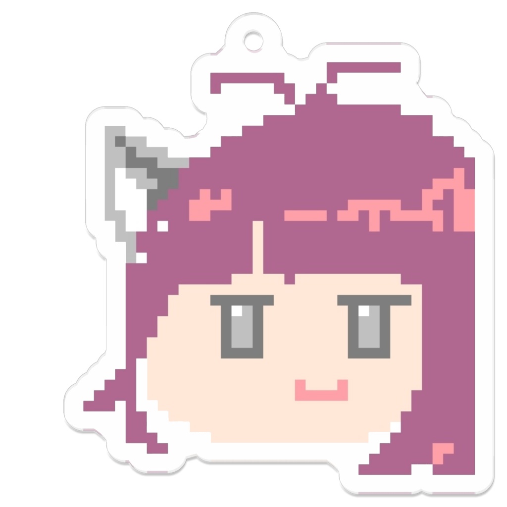 るるぅのドット絵アクリルキーホルダー