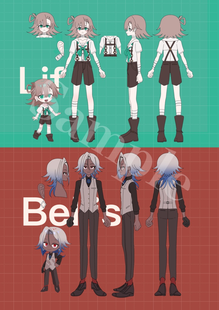 リブストックと花の唄 WEBLOG #2+ステッカー3種セット