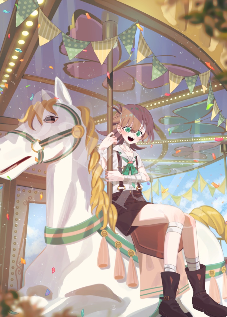 リブストックと花の唄 WEBLOG #2+ステッカー3種セット