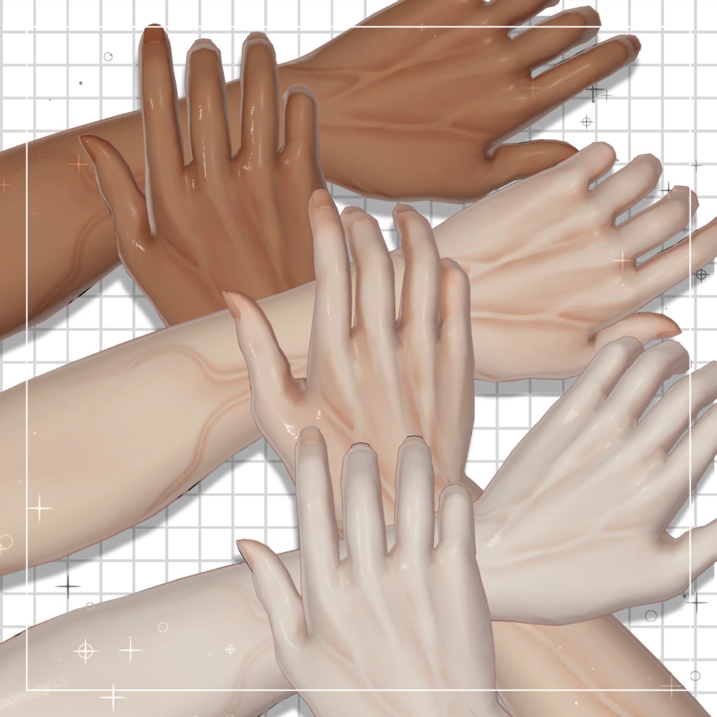 【Minase】Crystal Cry - Makeup & Skin & Eye texture