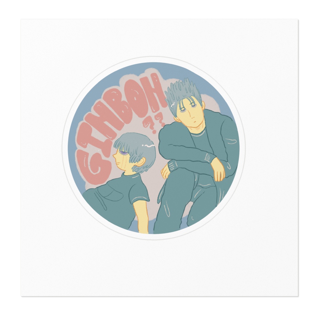 ギンホンステッカー