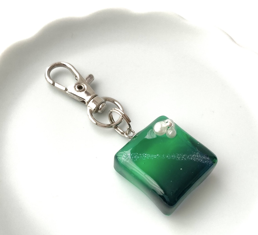 【リヴァイモチーフ】グラデーションキーホルダー(クリア)