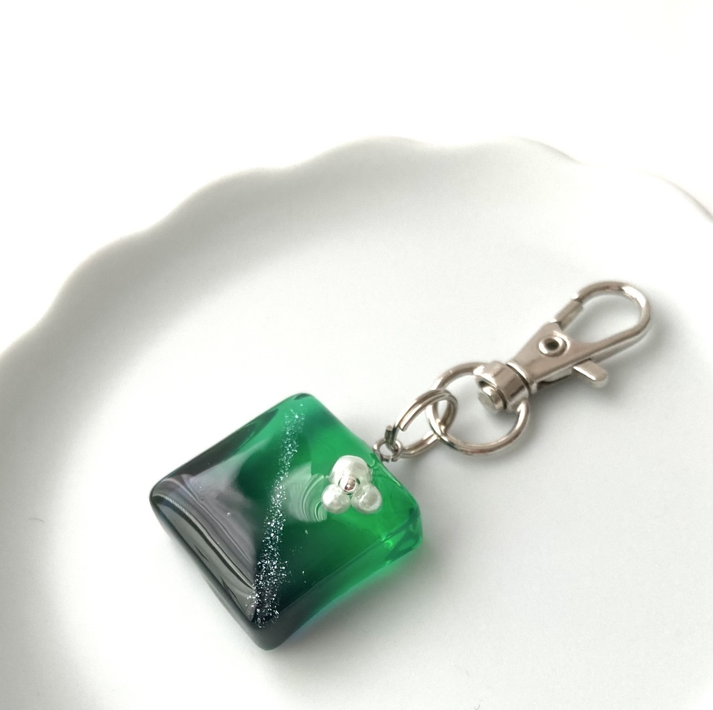 【リヴァイモチーフ】グラデーションキーホルダー(クリア)