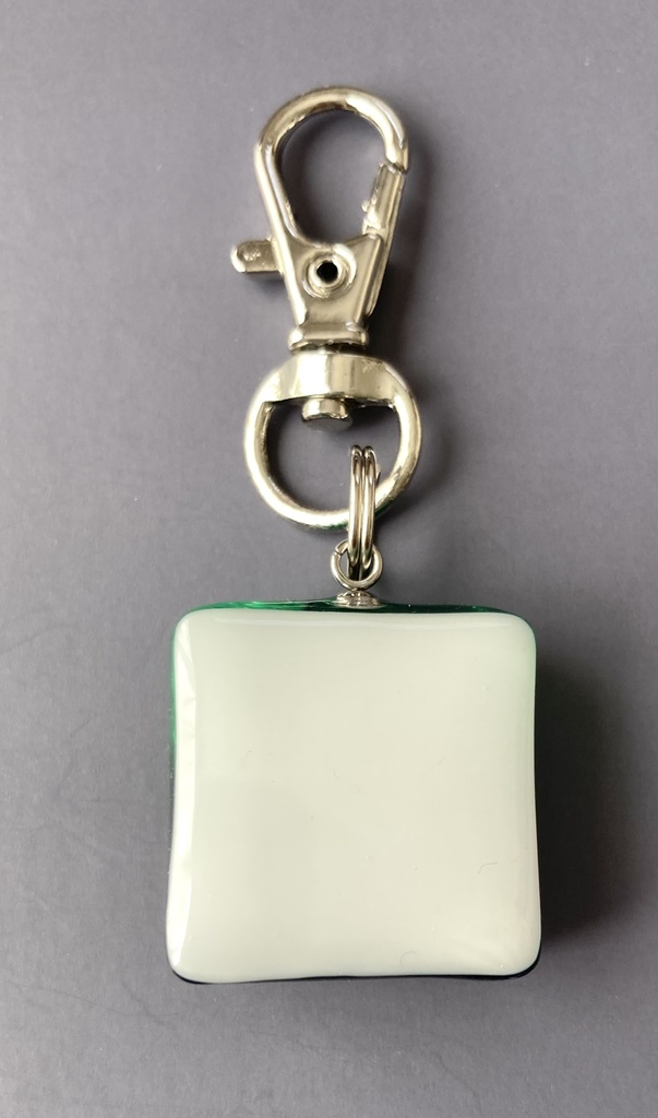 【リヴァイモチーフ】グラデーションキーホルダー(ホワイト)