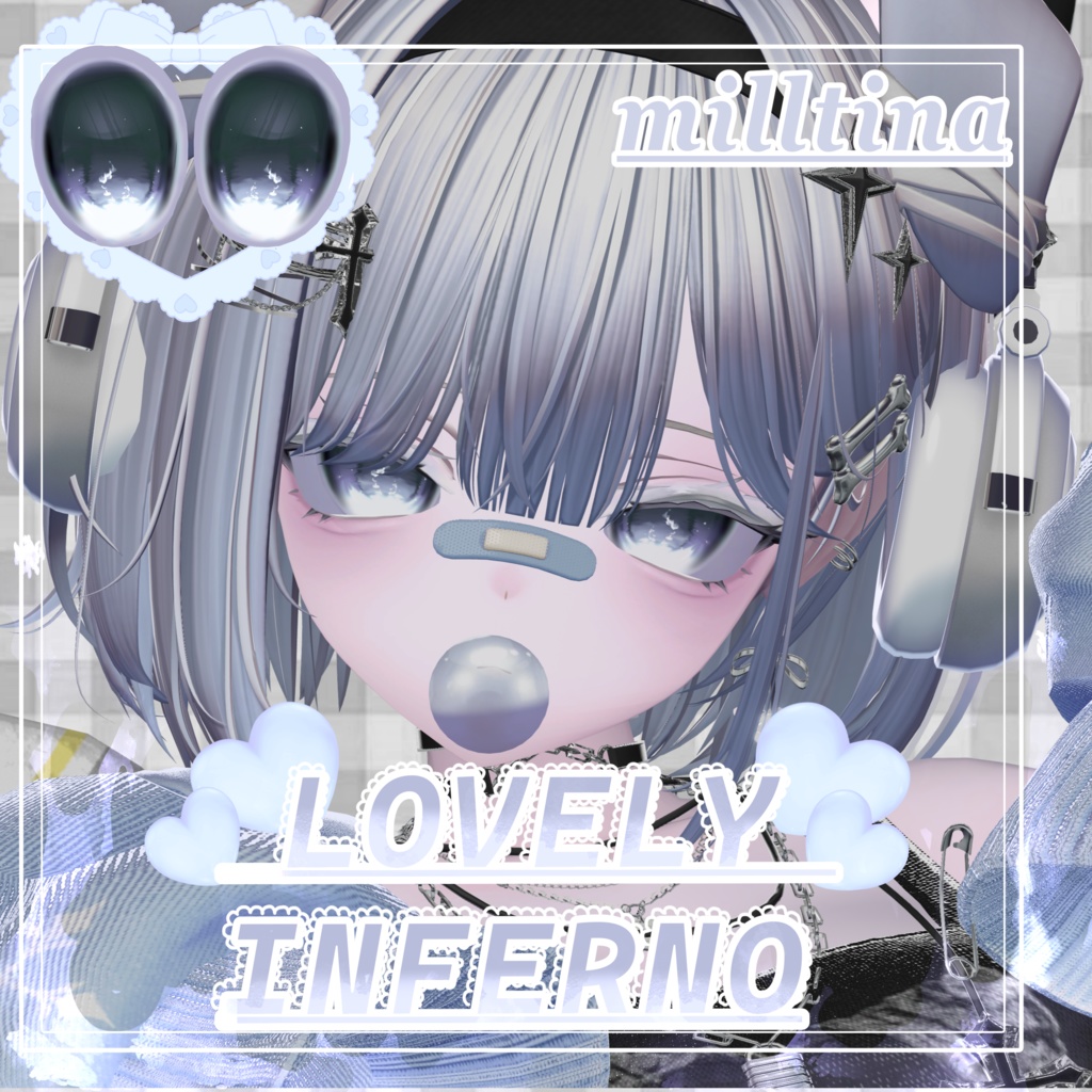 milltina専用 LOVELY INFERNO make&eyetexture