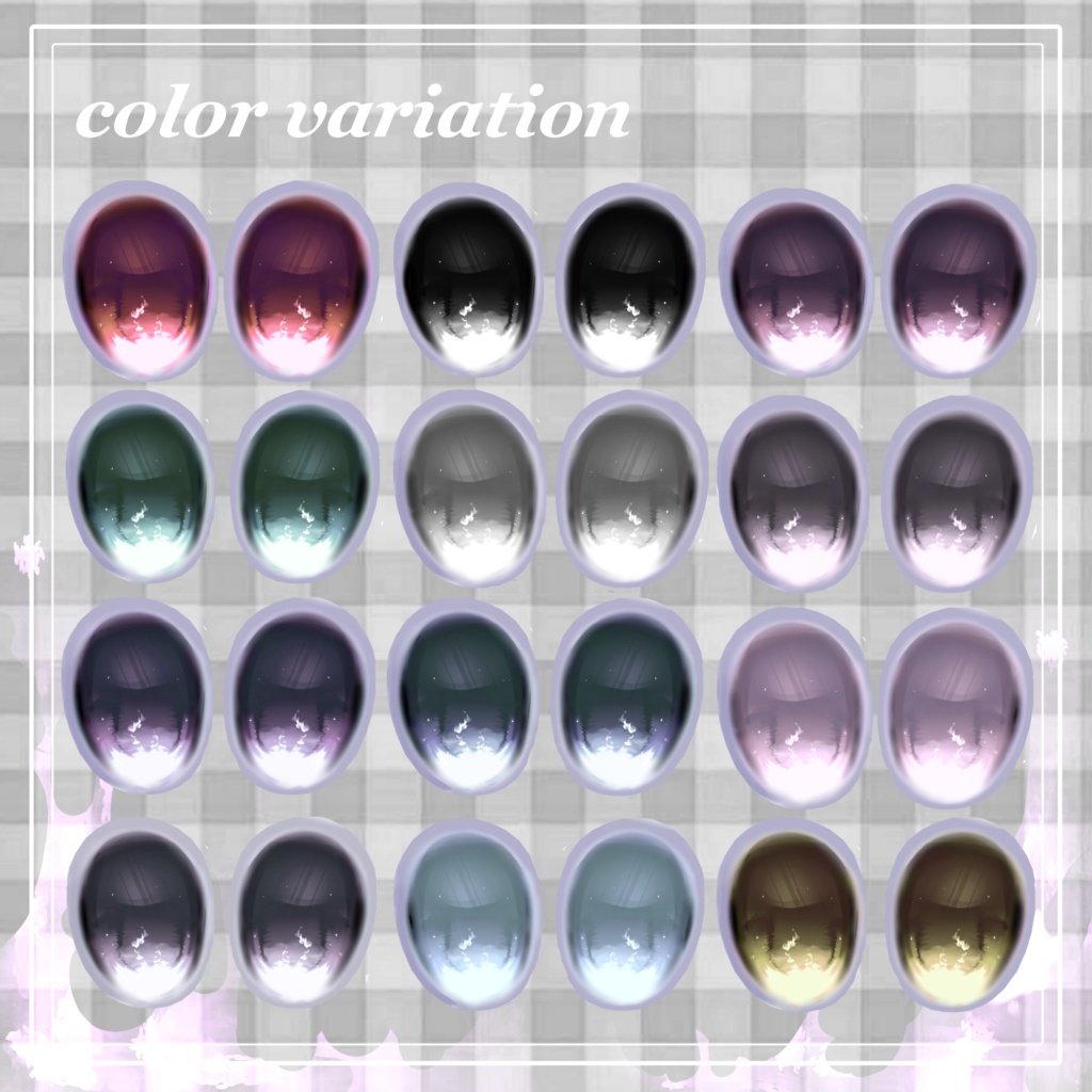 milltina専用 LOVELY INFERNO make&eyetexture