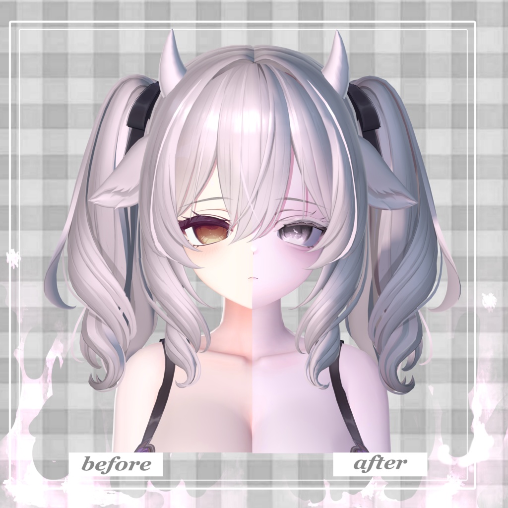 milltina専用 LOVELY INFERNO make&eyetexture