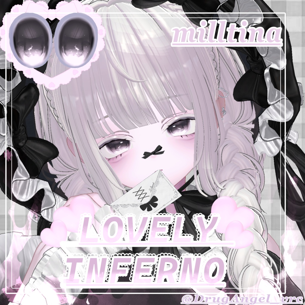 milltina専用 LOVELY INFERNO make&eyetexture