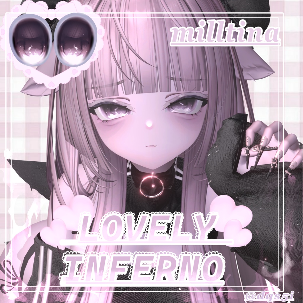 milltina専用 LOVELY INFERNO make&eyetexture