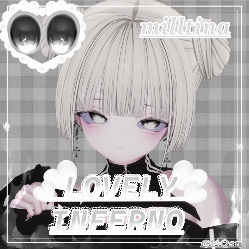 milltina専用 LOVELY INFERNO make&eyetexture