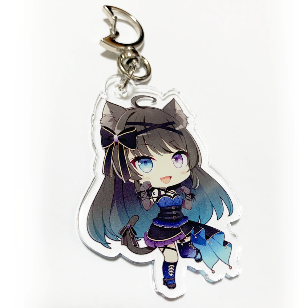 【アクリルキーホルダー】ミニキャラ(猫Ver)