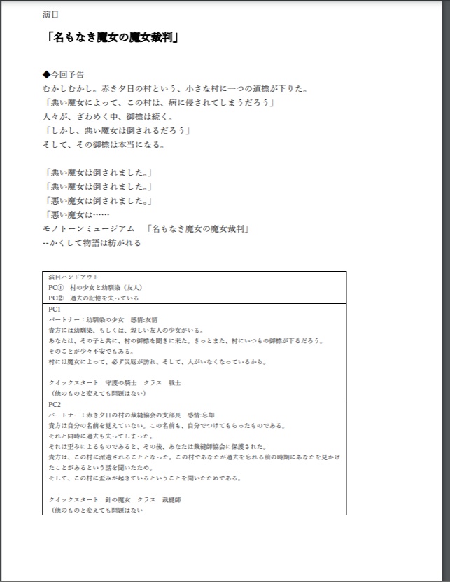 灰かぶり姫に足枷を【書籍版】モノトーンミュージアムシナリオ集