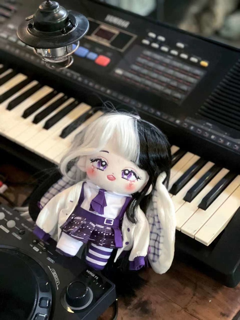 QY_Dollオリジナルぬいぐるみ[ピアノ姉弟][姉_Forte]