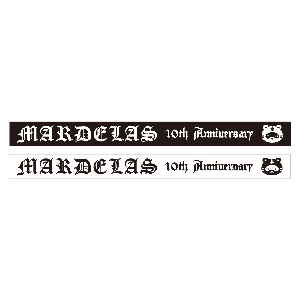 10周年ラバーバンド [10th Anniversary Rubber Wrist Band]