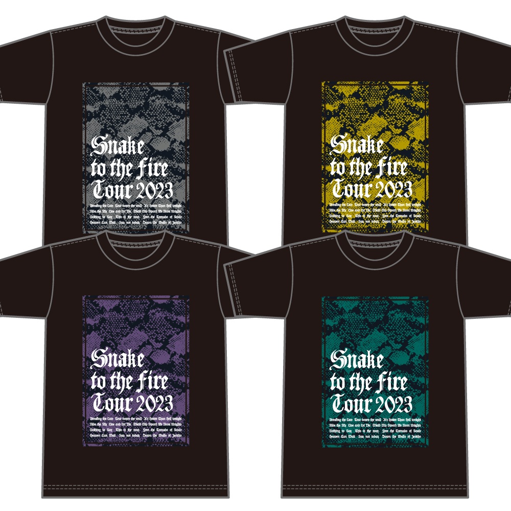 【SALE】Snake to the Fire Tour T-shirt 2023 
