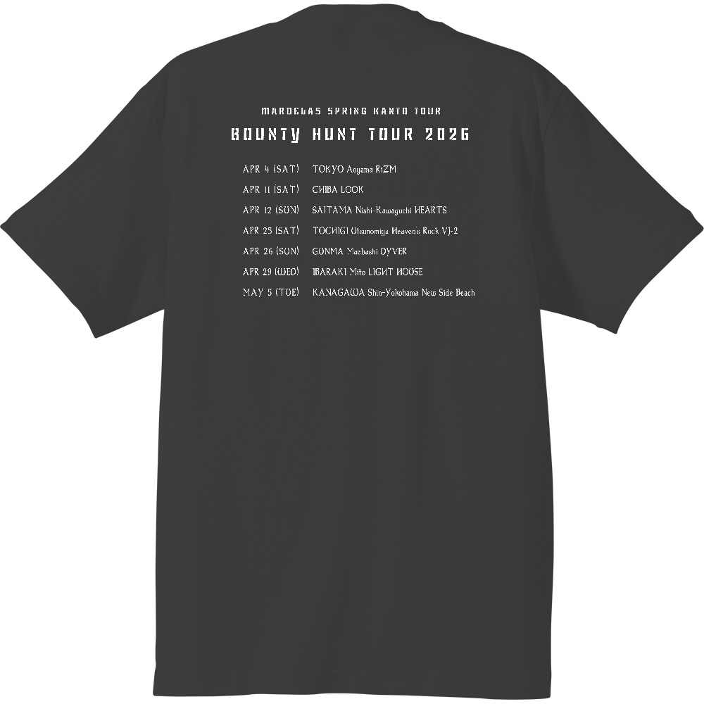 Bounty Hunt Tour 2026 T-shirt