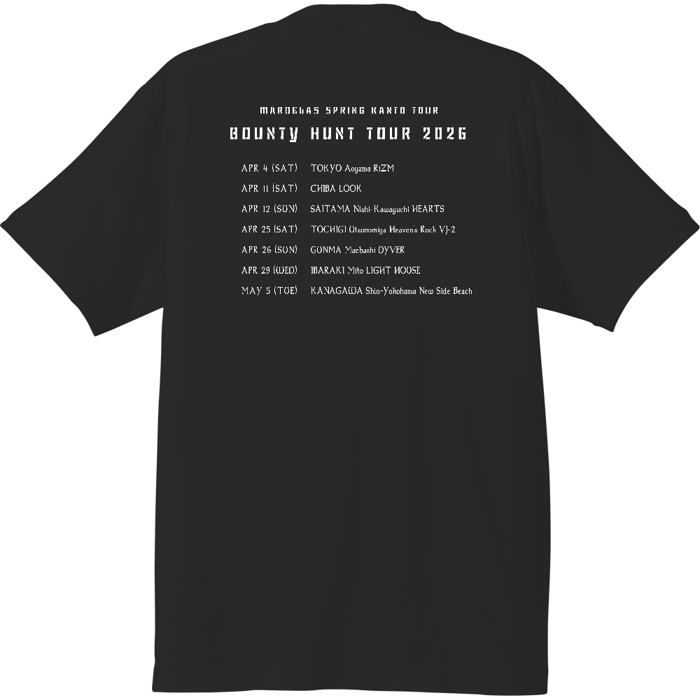 Bounty Hunt Tour 2026 T-shirt