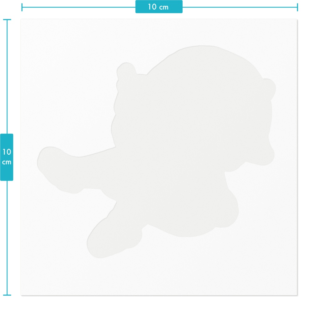 あかつきちゃんステッカー。 たぴおかじぇーけー