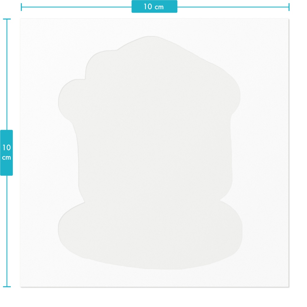 HAPPYかみぶくろステッカー。