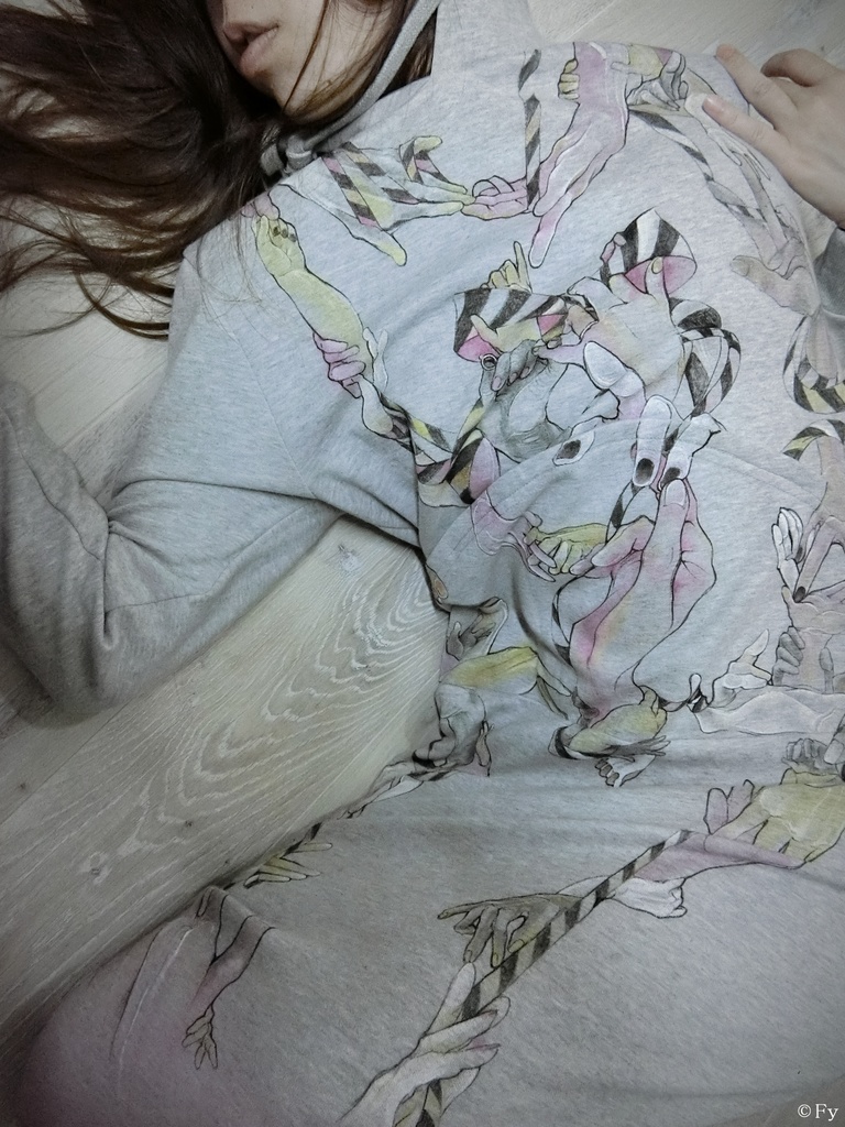 手のメッセージカード(A)