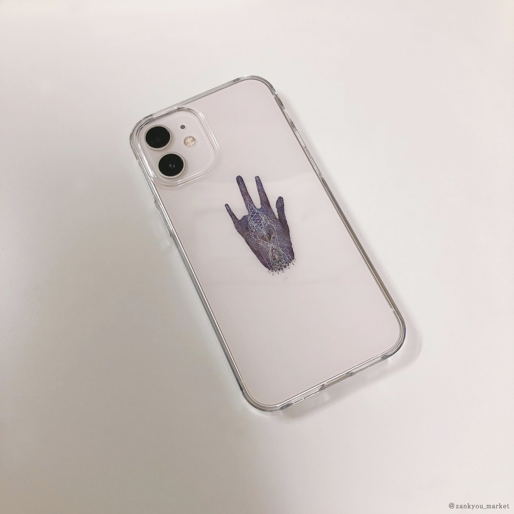 「約束」クリアiPhoneケース