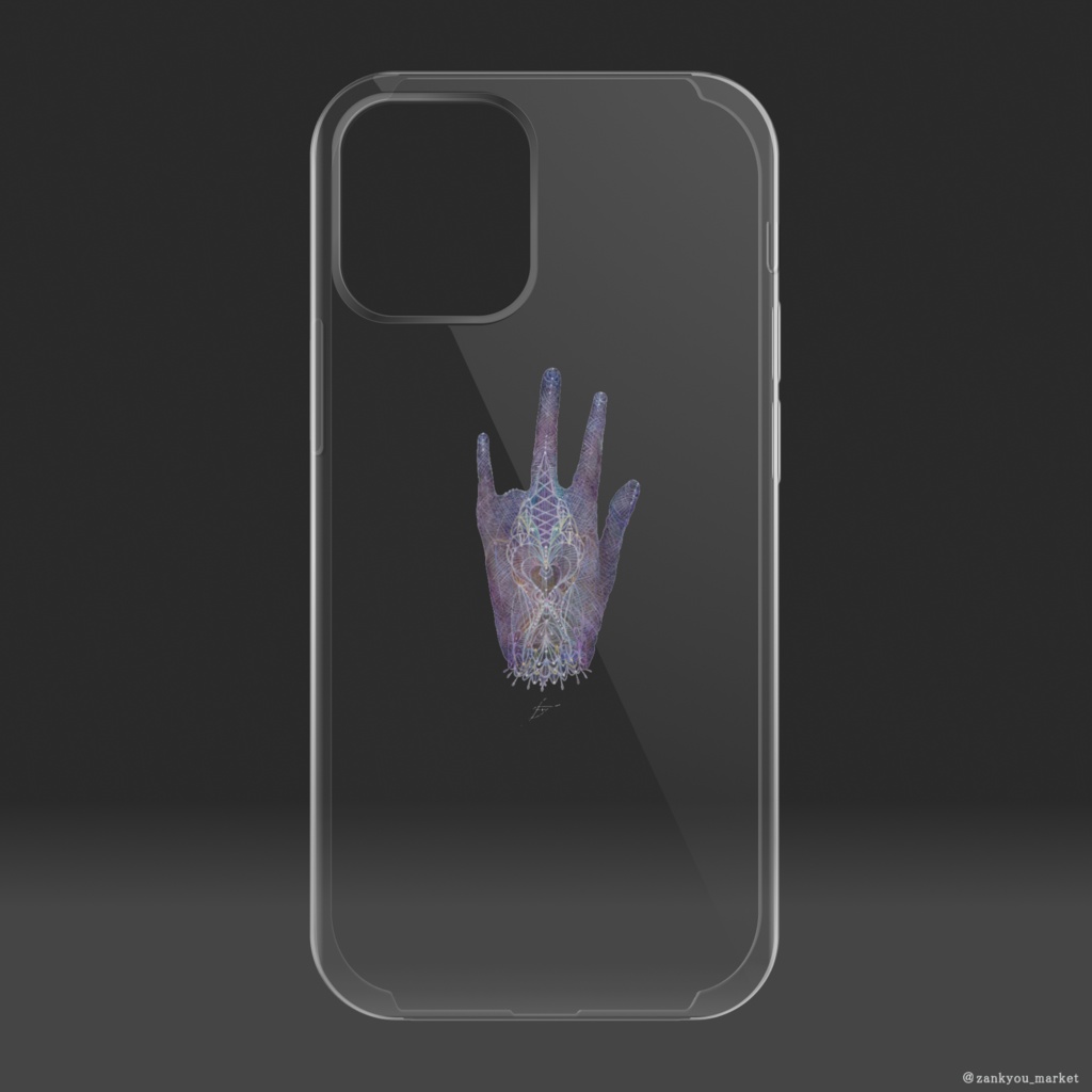 「約束」クリアiPhoneケース