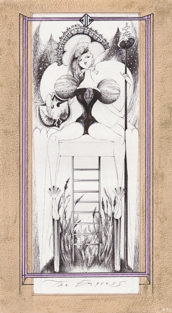 【原画作品】Graceful Tarot 3.女帝(The Empress)