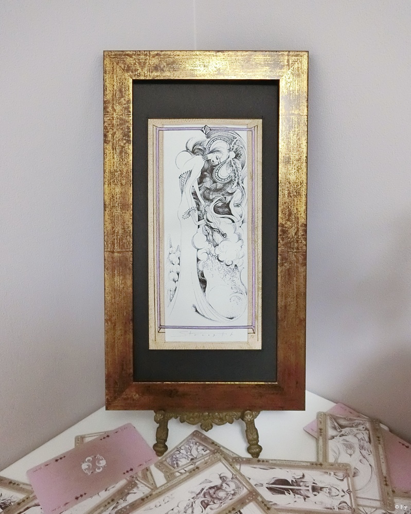 【原画作品】Graceful Tarot 8.力(The Strength)