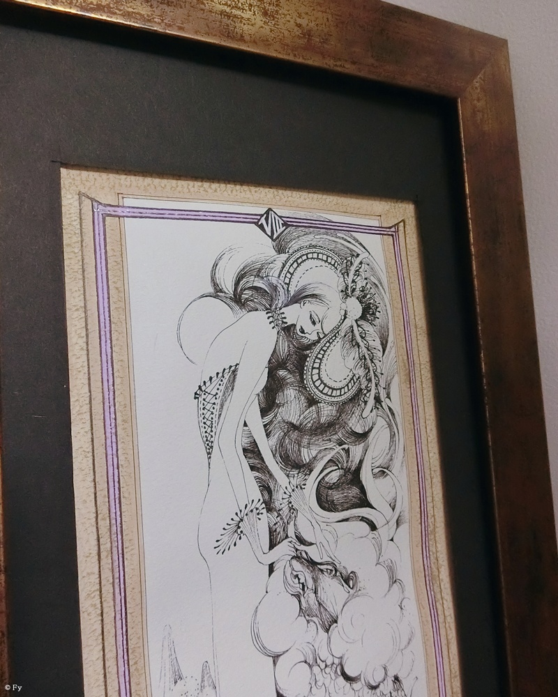 【原画作品】Graceful Tarot 8.力(The Strength)