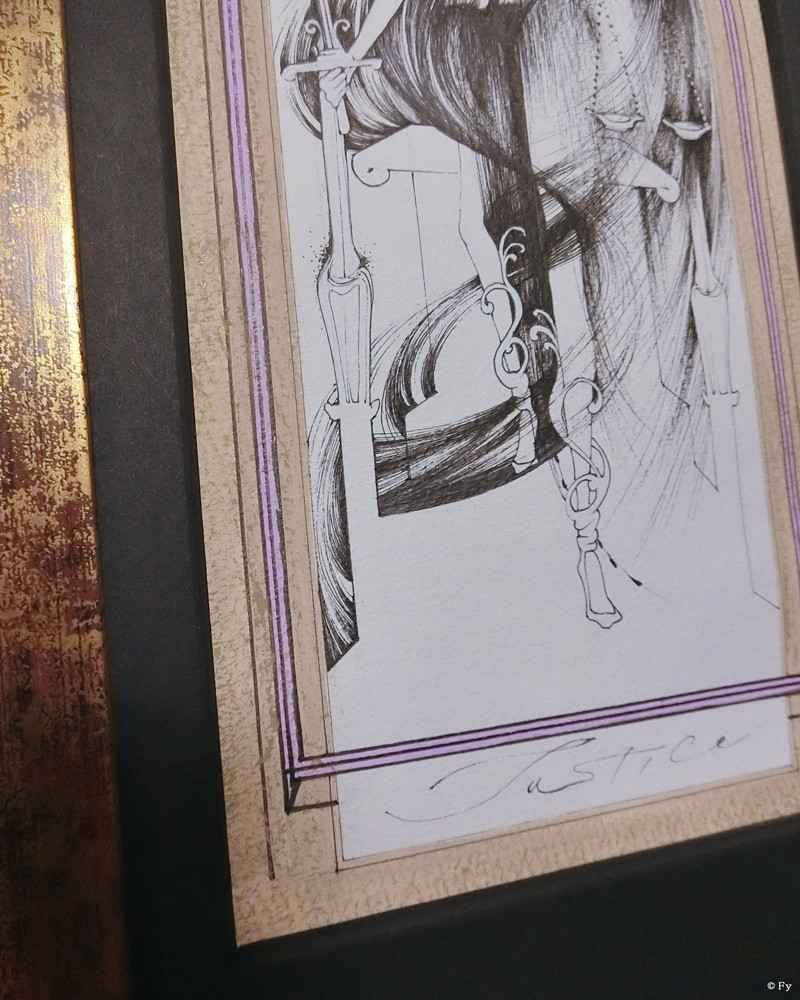 【原画作品】Graceful Tarot 11.正義(Justice)