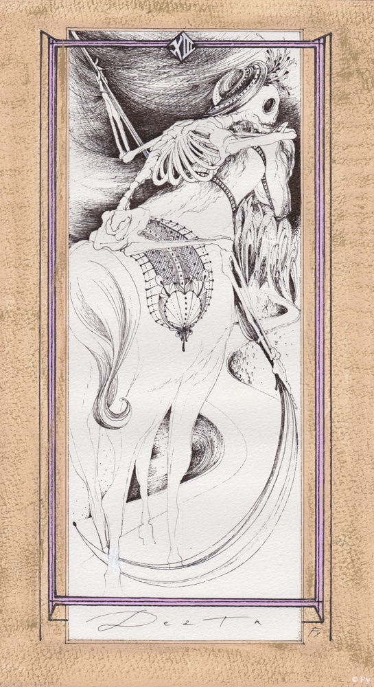 【原画作品】Graceful Tarot 13.死神(Death)