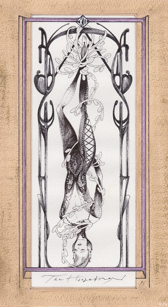【原画作品】Graceful Tarot 12.吊られた男(The Hanged Man)