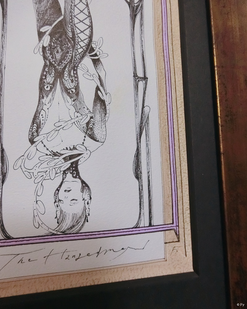 【原画作品】Graceful Tarot 12.吊られた男(The Hanged Man)