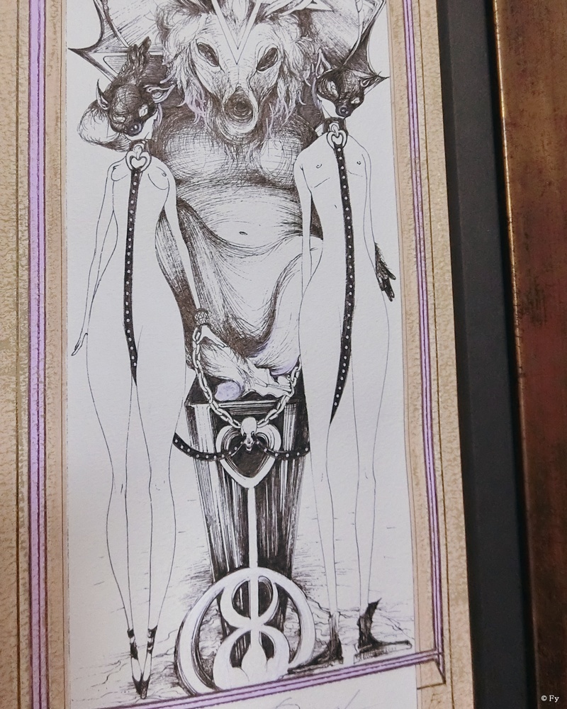 【原画作品】Graceful Tarot 15.悪魔(The Devil)