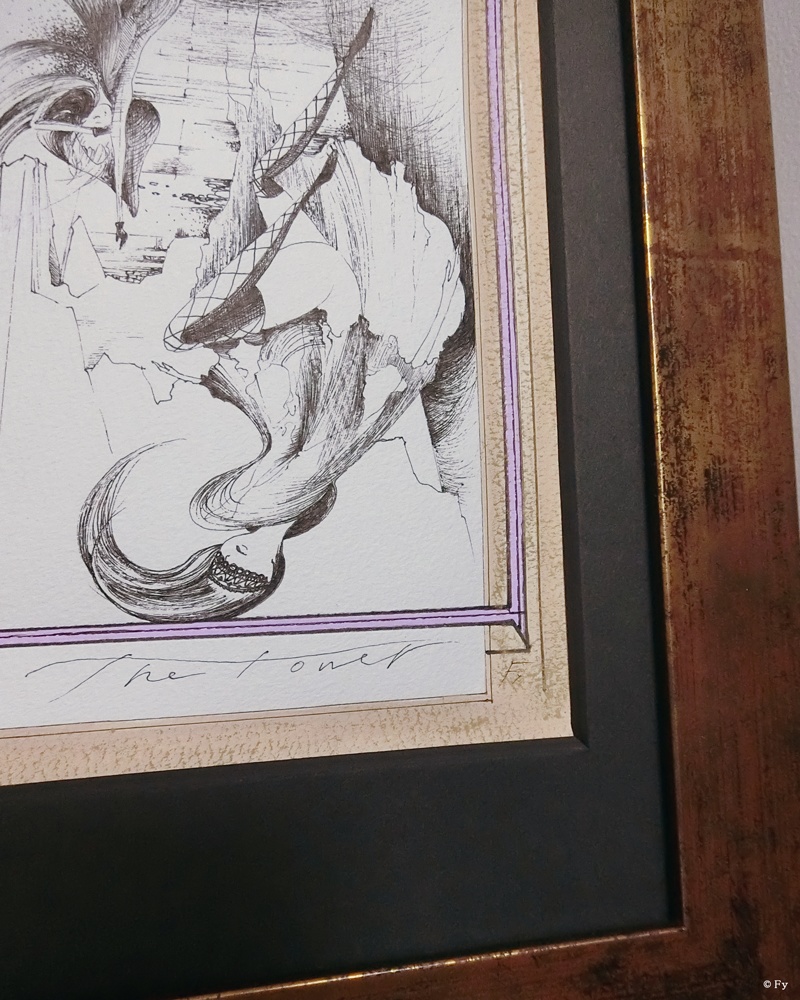 【原画作品】Graceful Tarot 16.塔(The Tower)