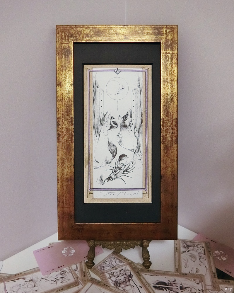 【原画作品】Graceful Tarot 18.月(The Moon)