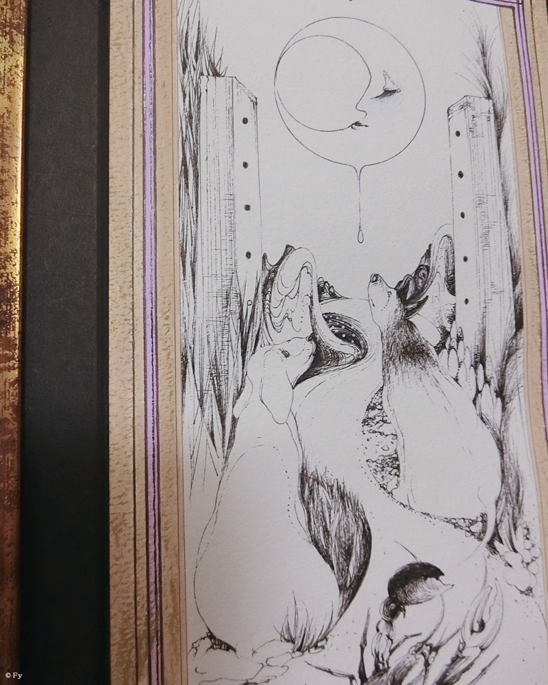 【原画作品】Graceful Tarot 18.月(The Moon)