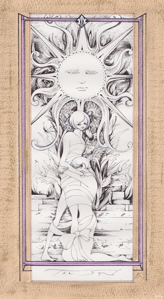 【原画作品】Graceful Tarot 19.太陽(The Sun)