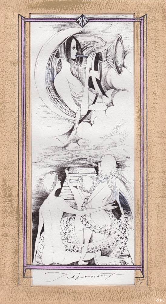 【原画作品】Graceful Tarot 20.審判(Judgement)