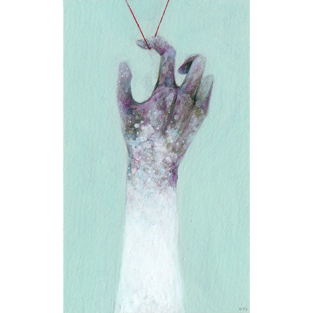 「ex libris - your spirit in the tiny mirror」 4:雄弁な手のうち