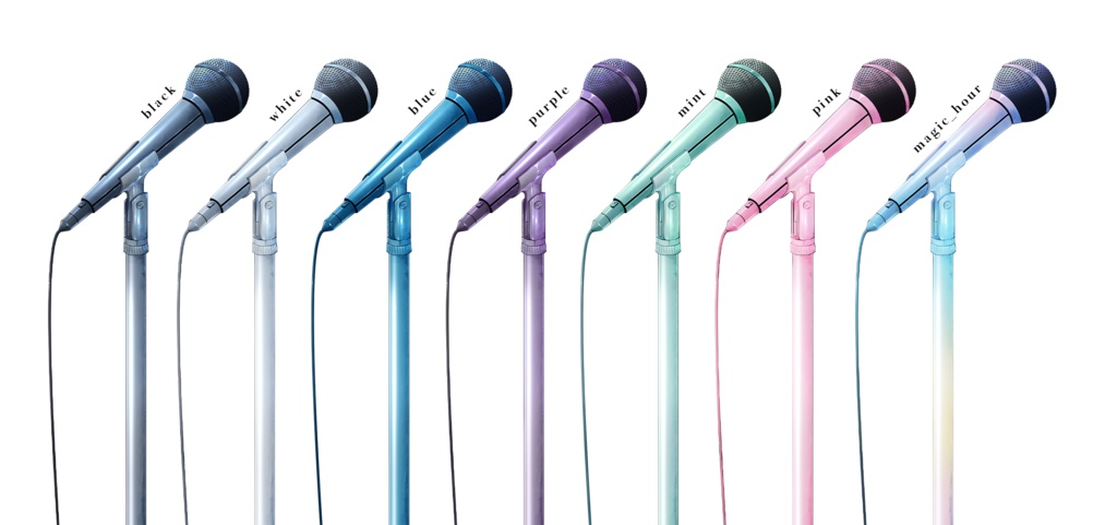 【配信素材】ダイナミックマイク- Virtual dynamic microphone -