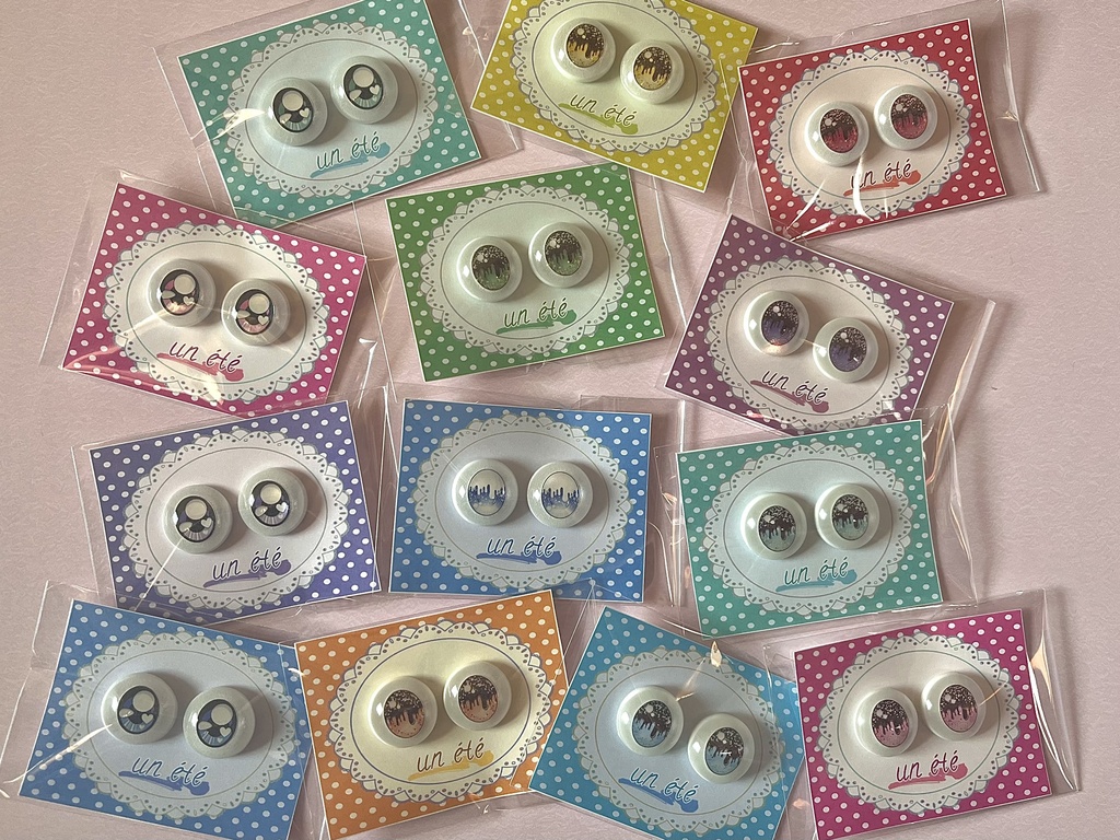 【20mm相当 レジンアイ】メルティチョコ 全9色